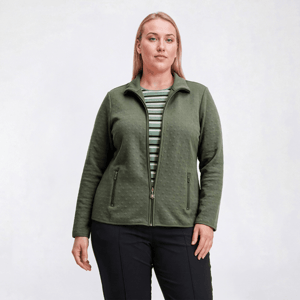 Plus Size Hasting & Smith Solid Quilted Jacket